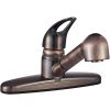 Metallic Pull-Out Kitchen Faucet for RVs - Oil Rubbed Bronze