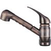 Metallic Pull-Out Kitchen Faucet for RVs - Oil Rubbed Bronze