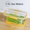 JoybosÂ® Seal Timer Food Container 3pcs ( yellow )