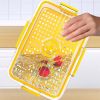 JoybosÂ® Seal Timer Food Container 3pcs ( yellow )