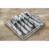 45-Piece Flatware Set with Chrome Buffet; Service for 8