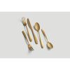 Gold 20-Piece Flatware Set; Service for 4