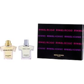 Sonia Rykiel Variety By Sonia Rykiel 2 Piece Mini Variety With Sonia Rykiel Rose Eau De Parfum 0.25 Oz & Sonia Rykiel Homme Edt 0.25 Oz For Anyone