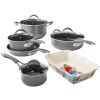 Aluminum 10-Piece Cookware Set