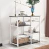 3-Tier Kitchen storage shelf;  Baker's Rack ; Microwave Stand with Storage for Kitchen Dining Room Living room