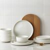 Plates and Bowls Set; 12 Pieces Dinnerware Sets; Dish Set for 4